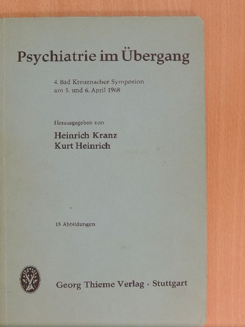 Ehrhardt H. - Psychiatrie im Übergang [antikvár]