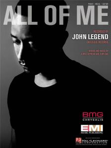 STEPHENS, GAD - ALL OF ME (REC. BY JOHN LEGEND) PIANO / VOCAL / GUITAR