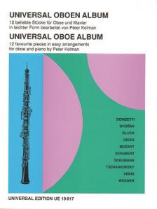 UNIVERSAL OBOEN ALBUM, 12 BELIEBTE STÜCKE FÜR OBOE UND KLAVIER