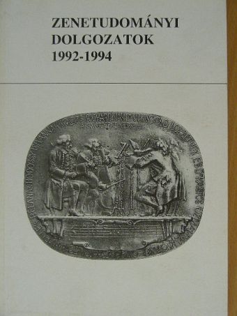 Zenetudományi dolgozatok 1992-1994 [antikvár]