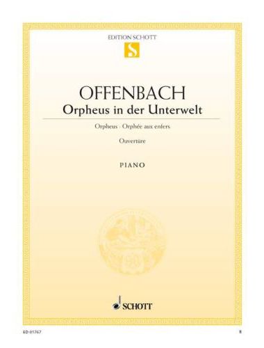 OFFENBACH,J - ORPHEUS IN DER UNTERWELT OUVERTÜRE FÜR PIANO ANTIKVÁR