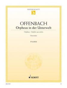 OFFENBACH,J - ORPHEUS IN DER UNTERWELT OUVERTÜRE FÜR PIANO ANTIKVÁR