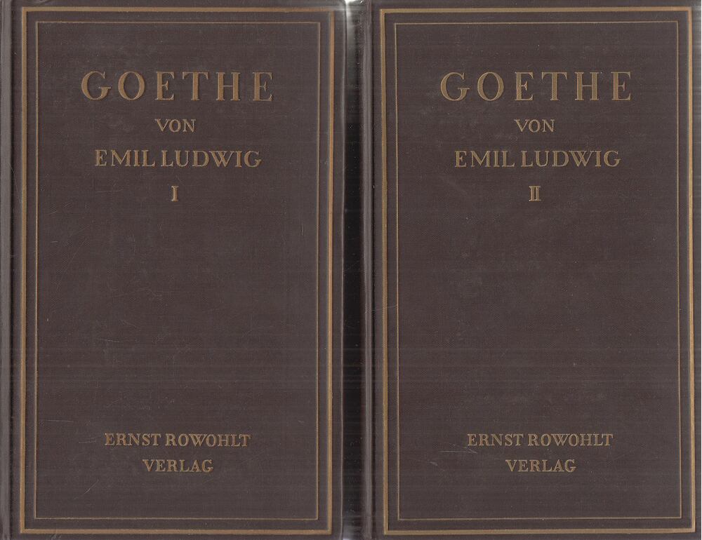 Ludwig Emil - Goethe - Geschichte eines Menschen I-II. [antikvár]