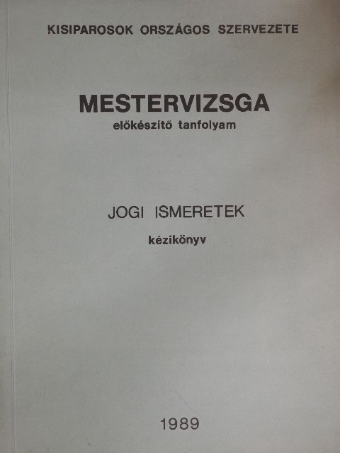 Dr. Ammann Jánosné - Jogi ismeretek kézikönyv [antikvár]