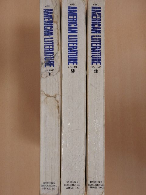 Darrel Abel - American Literature 1-3. [antikvár]