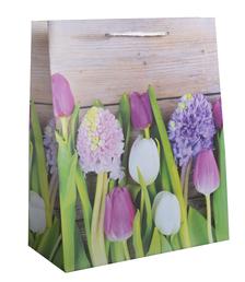 339878 - PAPíRTASAK M.TULIPÁN+JÁTCINT  18*23
