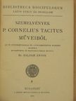 P. Cornelius Tacitus - Szemelvények P. Cornelius Tacitus Műveiből [antikvár]