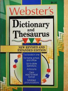 Webster's Dictionary and Thesaurus [antikvár]