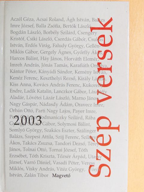 Acsai Roland - Szép versek 2003 [antikvár]