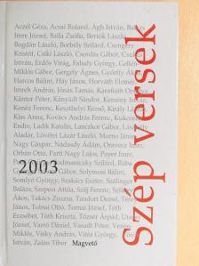 Acsai Roland - Szép versek 2003 [antikvár]