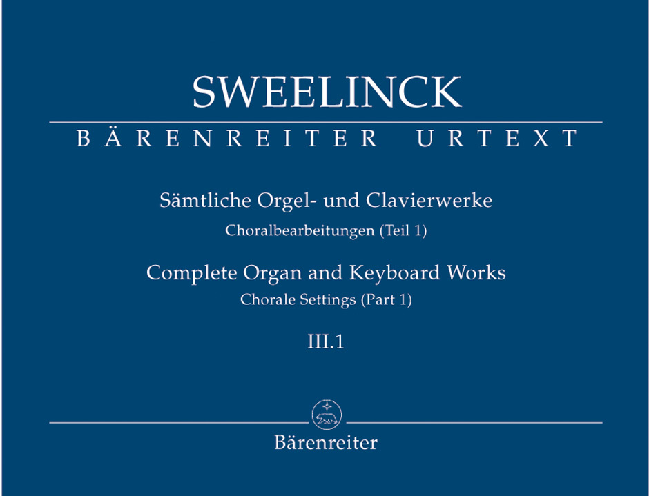 SWEELINCK - SAEMTLICHE ORGEL- UND CLAVIERWERKE III.1 CHORALBEARBEITUNGEN (TEIL 1) URTEX