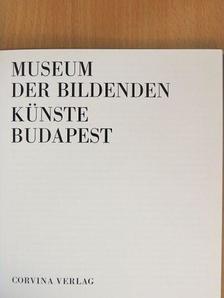 Museum der Bildenden Künste Budapest [antikvár]