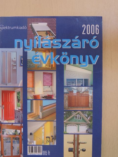 Barta Vince - Nyílászáró évkönyv 2006 [antikvár]