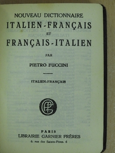 Nouveau dictionnaire italien-francais et francais-italien [antikvár]