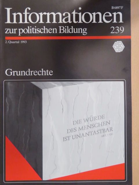 Hans-Otto Mühleisen - Informationen zur politischen Bildung 239 [antikvár]