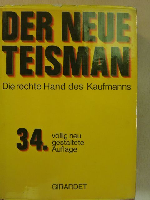 E. Reblin - Der Neue Teisman [antikvár]