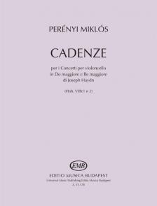 PERÉNYI MIKLÓS - CADENZE PER I CONCERTI PER VIOLONCELLO IN DO MAGGIORE E RE MAGGIORE DI JOSEPH HAYDN (HOB.VIIb:1 e 2)