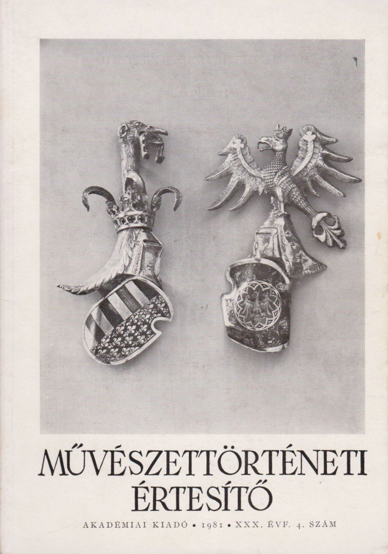 MOJZER MIKLÓS - Művészettörténeti értesítő XXX. évf. 4. szám [antikvár]