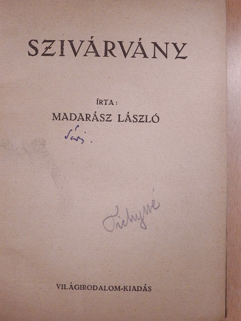 Madarász László - Szivárvány [antikvár]