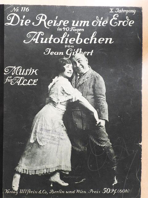 Jean Gilbert - Die Reise um die Erde in 40 Tagen (gótbetűs) [antikvár]