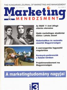 Papp-Váry Árpád Ferenc - Marketing & Menedzsment 2007/3. [antikvár]