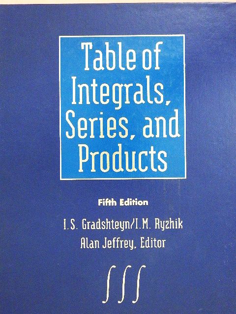 I. M. Ryzhik - Table of Integrals, Series, and Products [antikvár]