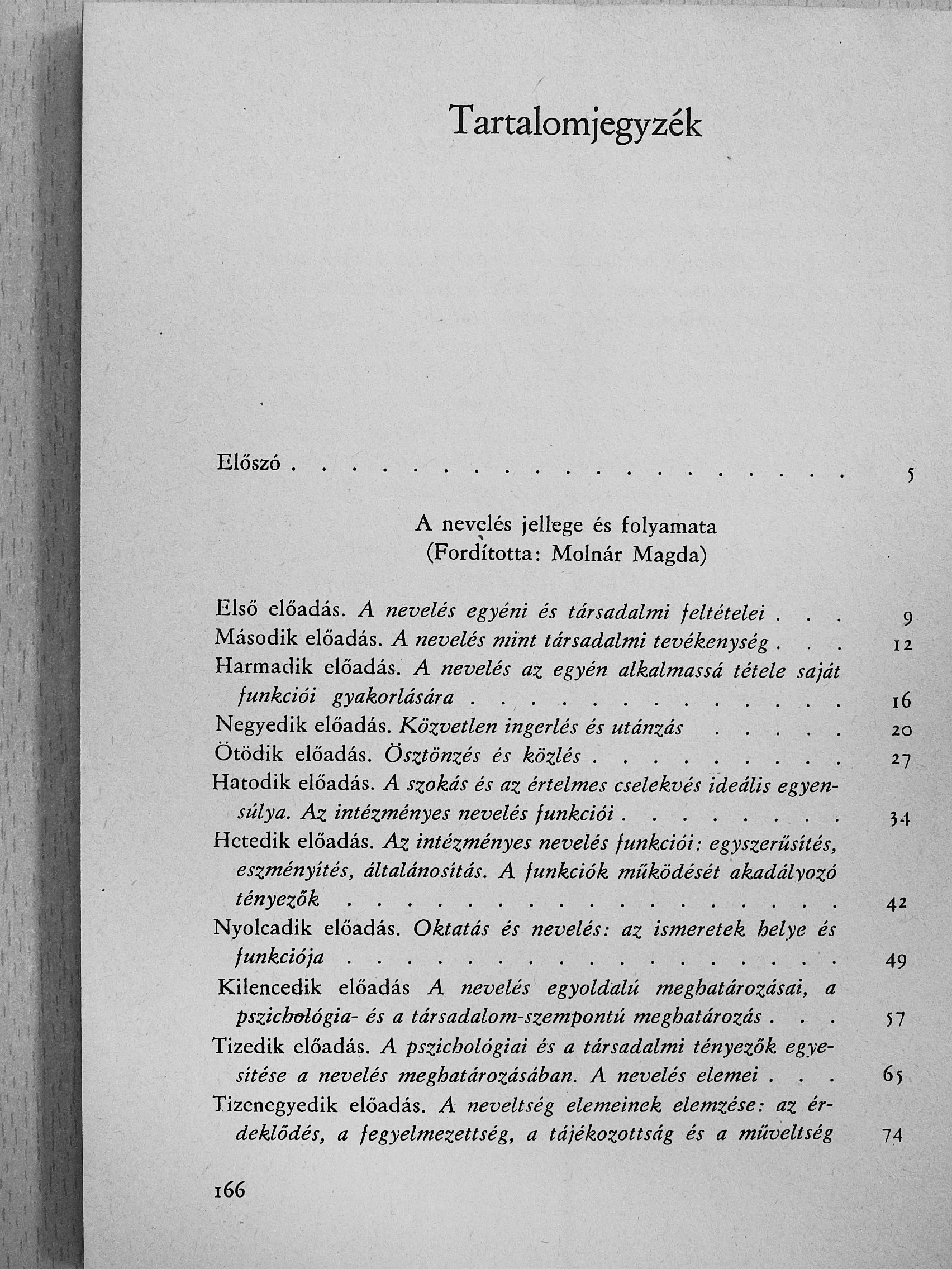 John Dewey - A nevelés jellege és folyamata [antikvár]