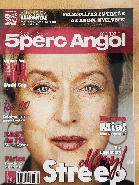 Szalai Nóra - 5 perc Angol magazin 2018. június [antikvár]