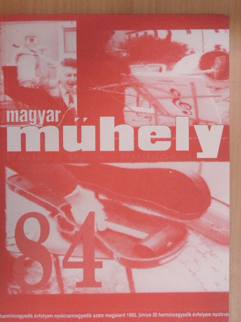 Bakucz József - Magyar Műhely 1992. június [antikvár]