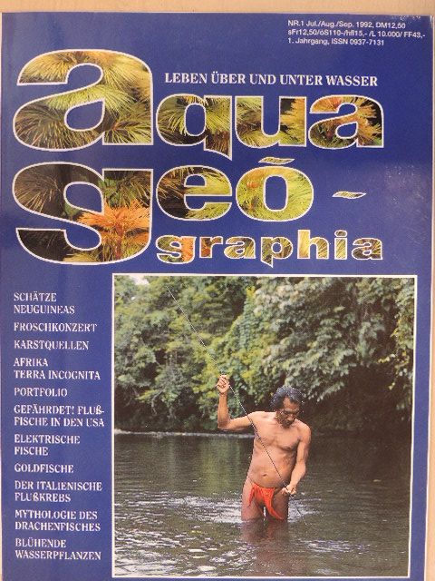 Burkhard Kahl - Aqua Geographia 1/92 [antikvár]