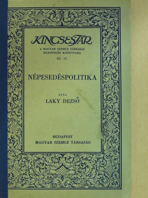 Laky Dezső - Népesedéspolitika [antikvár]