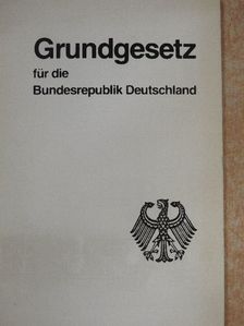 Grundgesetz für die Bundesrepublik Deutschland [antikvár]