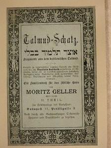 Moritz Geller - Talmud-Schatz II. (gótbetűs) [antikvár]