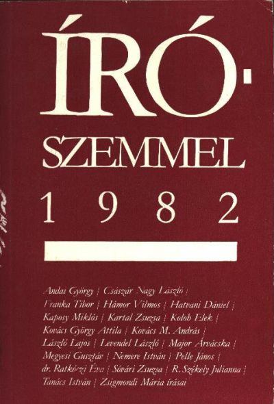 Ratzky Rita - Írószemmel 1982 [antikvár]