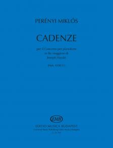 PERÉNYI MIKLÓS - CADENZE PER IL CONCERTO PER PIANOFORTE IN RE MAGGIORE DI JOSEPH HAYDN (HOB.XVIII:11)
