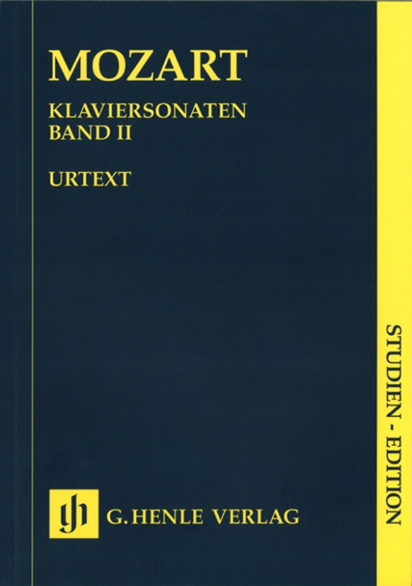 MOZART, W,A, - KLAVIERSONATEN BAND II STUDIENPARTITUR URTEXT (HERTTRICH/THEOPOLD)