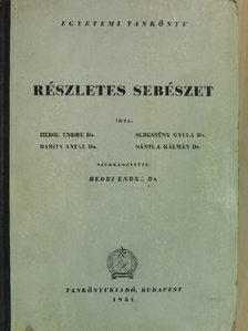 Dr. Babits Antal - Részletes sebészet [antikvár]