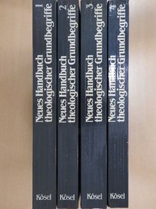 Bernhard Lang - Neues Handbuch theologischer Grundbegriffe 1-4. [antikvár]