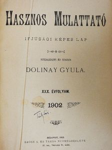 Dura Máté - Hasznos mulattató 1901-1902. (nem teljes évfolyam) [antikvár]
