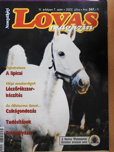 Nemzetközi Lovas Magazin 2002. július [antikvár]