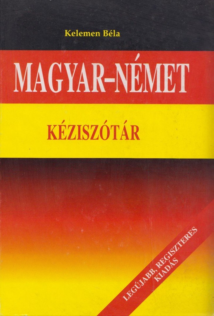 KELEMEN BÉLA - Magyar-német ​kéziszótár [antikvár]
