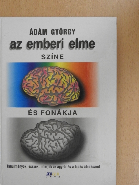Ádám György - Az emberi elme színe és fonákja [antikvár]