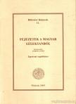 GYÁRFÁS ÁGNES - Fejezetek a magyar lélektanból [antikvár]