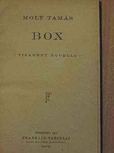Moly Tamás - Box [antikvár]
