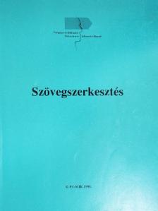 Szövegszerkesztés [antikvár]