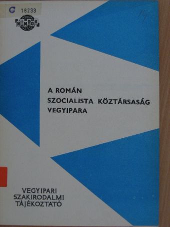 A román szocialista köztársaság vegyipara [antikvár]