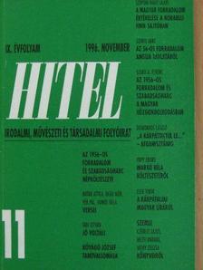Botár Attila - Hitel 1996. november [antikvár]