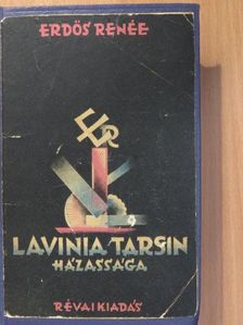 Erdős Renée - Lavinia Tarsin házassága I-II. (aláírt példány) [antikvár]