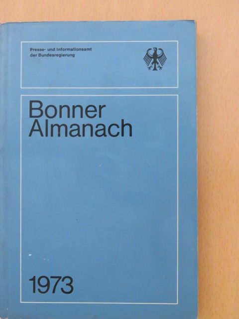 Bonner Almanach 1973 [antikvár]
