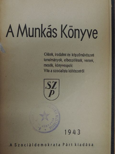 A munkás könyve [antikvár]